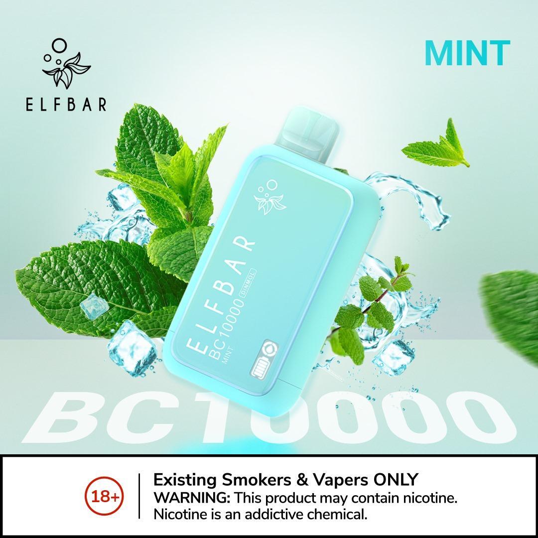 ELF BAR 10000 PUFFS POD SYSTEM 2% MINT