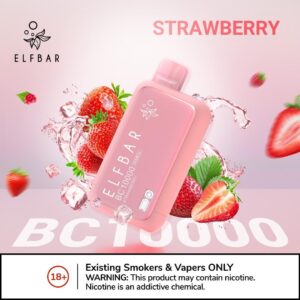 ELF BAR 10000 PUFFS POD SYSTEM 2% STRAWBERRY