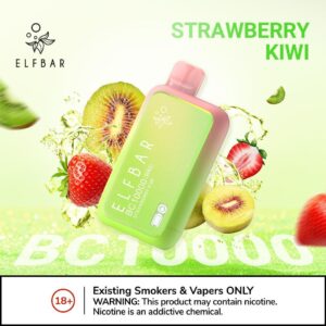 ELF BAR 10000 PUFFS POD SYSTEM 2% STRAWBERRY KIWI