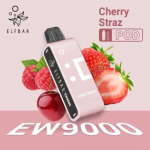 ELF BAR 9000 PUFFS 5% CHERRY STRAZ