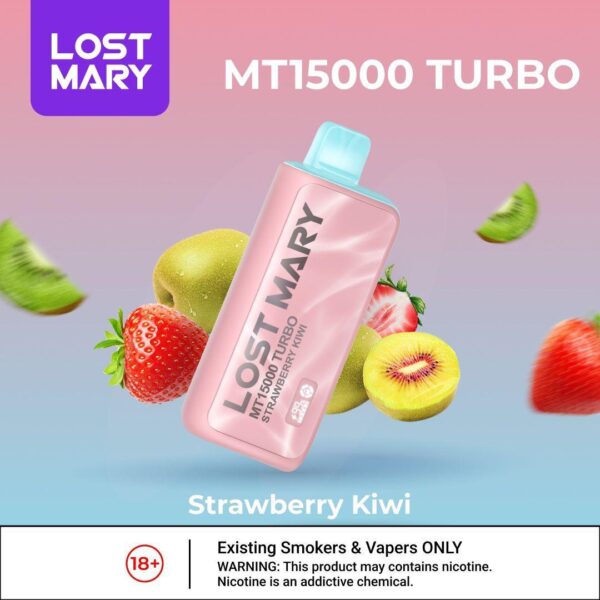 LOST MARRY 15000 PUFFS 5% STRAWBERRY KIWI