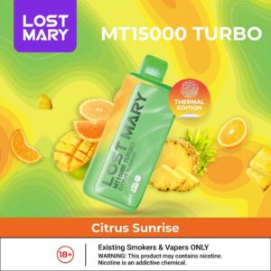 LOST MARRY 15000 PUFFS 5% CITRUS SUNRISE