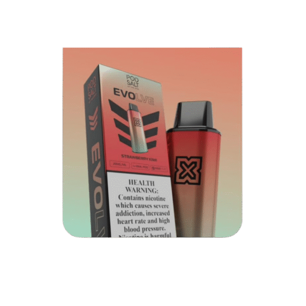 POD SALT EVOLVE STRAWBERRY KIWI 20MG/ML-6000 PUFFS