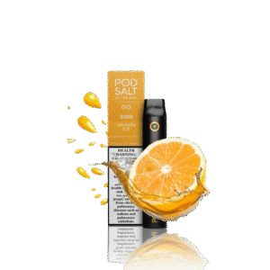 POD SALT GO DISPOSABLE 2500 ORANGE ICE