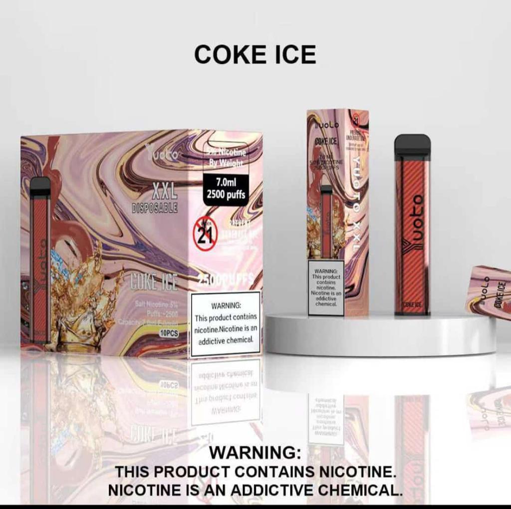 YUOTO 5% 2500 COKE ICE