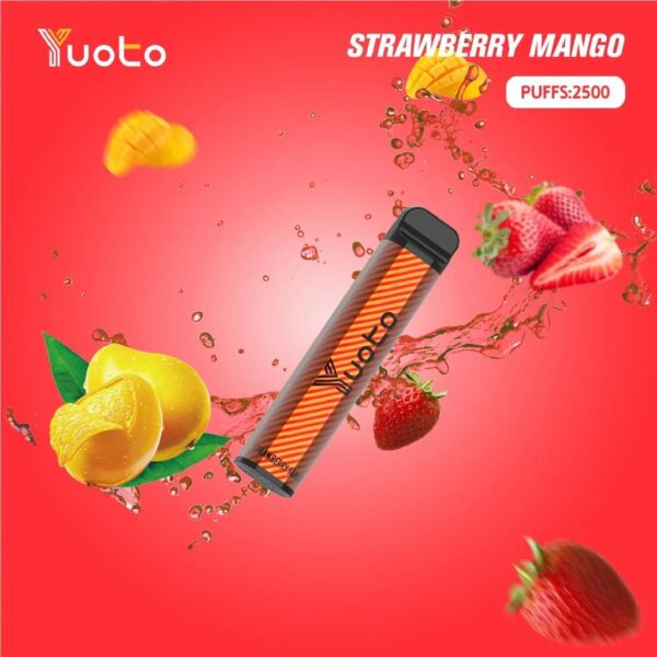 YUOTO 5% 2500 STRAWBERRY MANGO