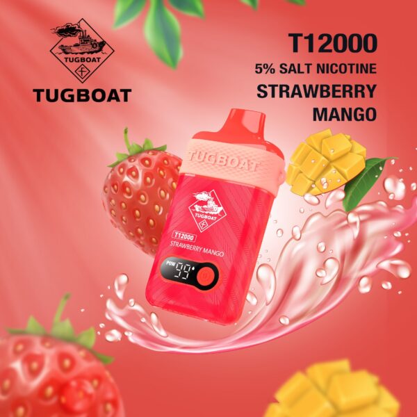 TUGBOAT 5% 12000 STRAWBERRY MANGO