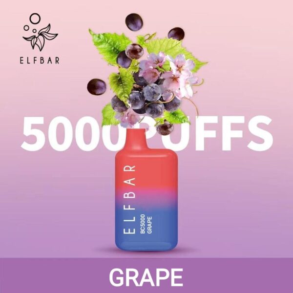 ELFBAR 2% 5000 GRAPE