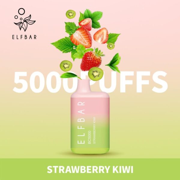 ELFBAR 2% 5000 STRAWBERRY KIWI