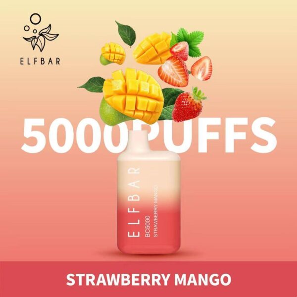 ELFBAR 2% 5000 STRAWBERRY MANGO