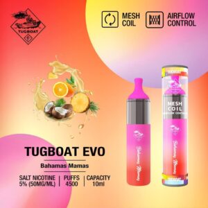 TUGBOAT EVO 5% 4500 BAHAMAS MAMAS