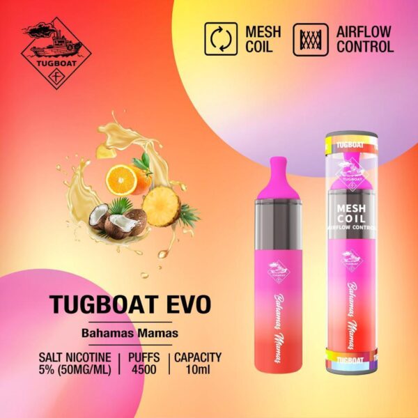 TUGBOAT EVO 5% 4500 BAHAMAS MAMAS