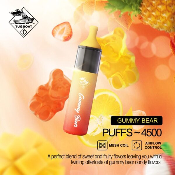 TUGBOAT EVO 5% 4500 GUMMY BEAR