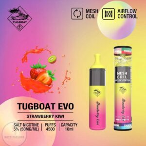 TUGBOAT EVO 5% 4500 STRAWBERRY KIWI