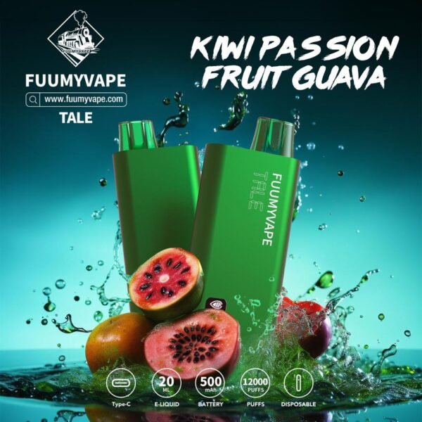 FUMMY 5% 12000 KIWI PASSION FRUIT GUAVA
