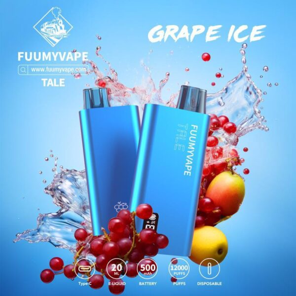 FUMMY 5% 12000 GRAPE ICE