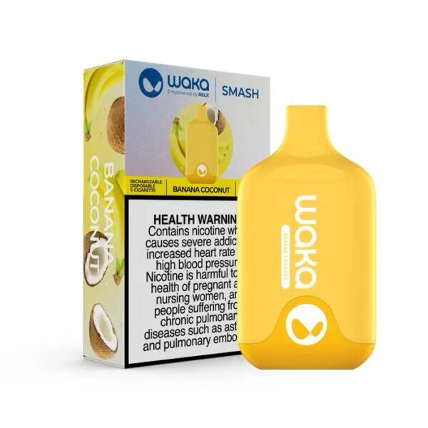 WAKA SMASH 2% 5500 BANANA COCONUT