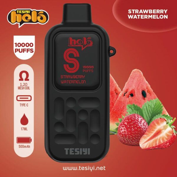 HELO 5% 10000 STRAWBERRY WATERMELON