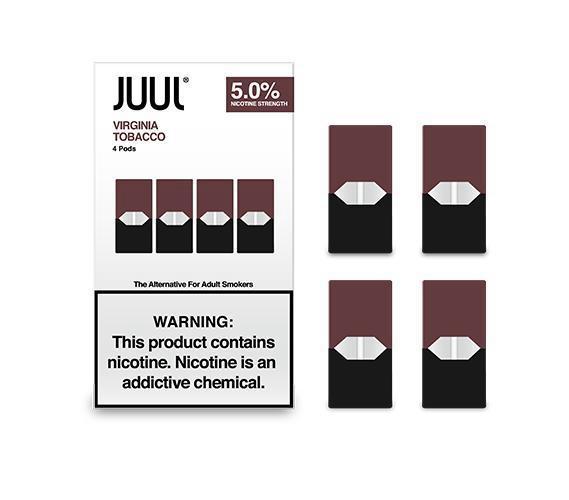 JUUL PODS VIRGINIA TABACCO