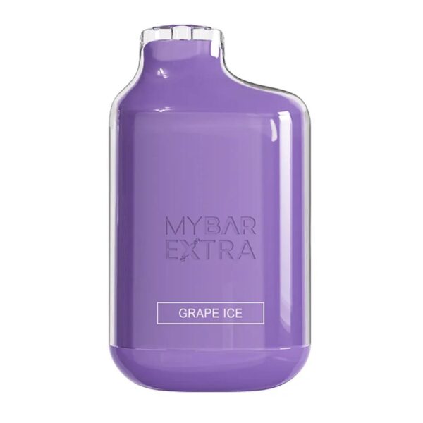 MYBAR EXTRA 20MG/ML-5000 PUFFS DISPOSABLE VAPE GRAPE ICE