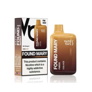 FOUND MARY FM 5800 PUFFS 20MG DISPOSABLE VAPE COLA ICE
