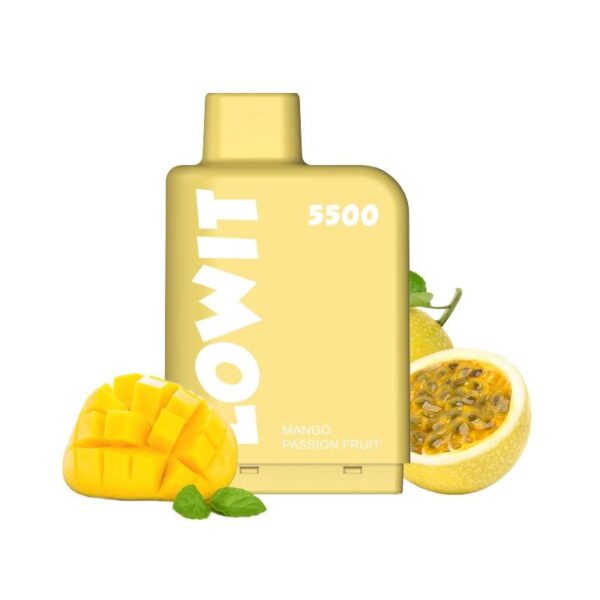 Elf Bar Lowit 5500 Puffs 2% Disposable MANGO PASSION FRUIT