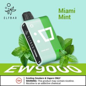 ELF BAR 9000 PUFFS POD SYSTEM 5% MIAMI MINT