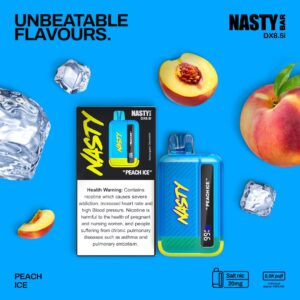 NASTY 2% 8500 PUFFS PEACH ICE