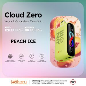 Sikary Cloud Zero – Peach Ice