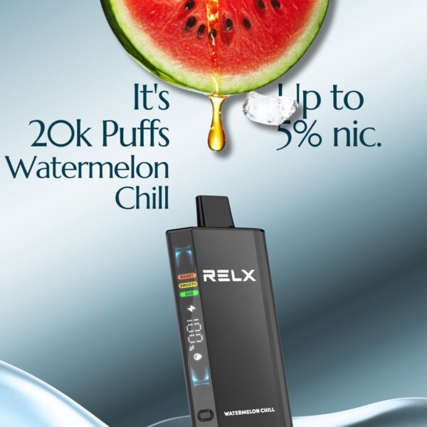 RELX ACE Watermelon Chill – 20K Puffs / 5% Nicotine
