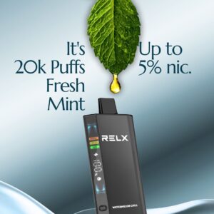 RELX ACE Fresh Mint – 20K Puffs / 5% Nicotine