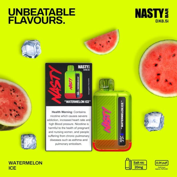 Nasty Bar DX8.5i – Watermelon Ice