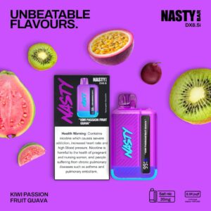 Nasty Bar DX8.5i – Kiwi Passion Fruit Guava