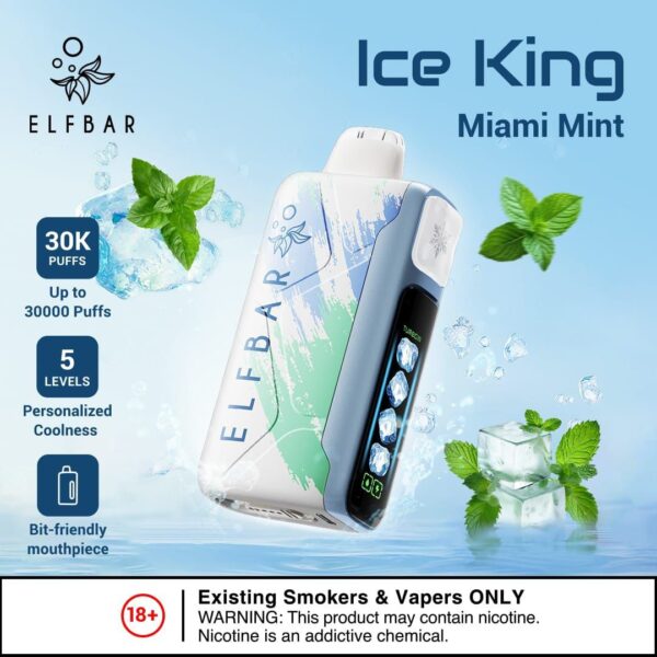 Elf Bar Ice King 30K - Miami Mint