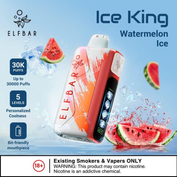 Elf Bar Ice King 30K - Watermelon Ice