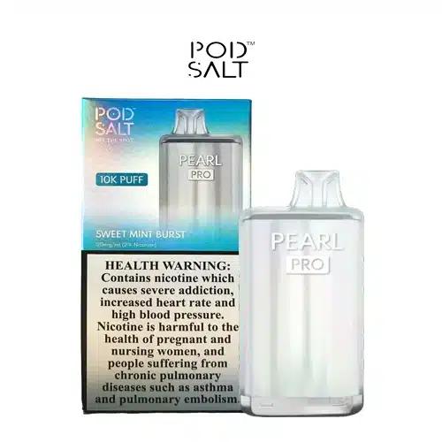 Pod Salt Pearl Pro 10000 Puffs - Sweet Mint Burst