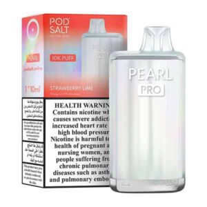 Pod Salt Pearl Pro 10000 Puffs - Strawberry Lime