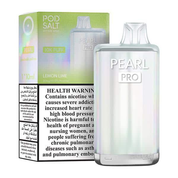Pod Salt Pearl Pro 10000 Puffs - Lemon Lime